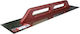 Modeco Σπάτουλα Inox Φινιρίσματος 130x480mm Σπάτουλα Inox 480x130mm με Ξύλινη Λαβή MN-73-380