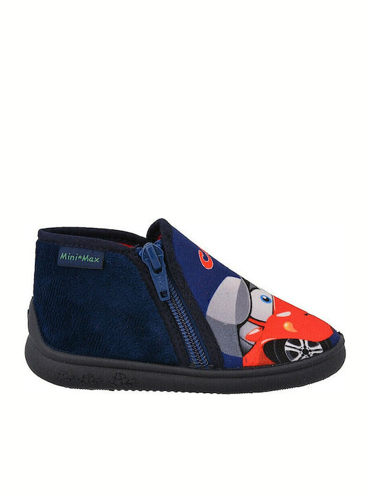 Ανατομικές Παντόφλες Μποτάκια Navy Μπλε Bic Mac