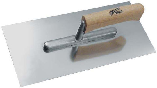 Modeco Inox Spachtel Finishing mit Holzgriff 130x280mm Spatel Inox 280x130mm mit Holzgriff MN-73-400