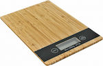 Lalos Bamboo Digital Kitchen Scale 1gr/5kg Brown 1691