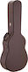 Soundsation Waterproof Suitcase Acoustic Guitar Padded Brown