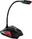 Yenkee YMC 1040 Микрофон USB Настолен за Мобилен в Red Цвят