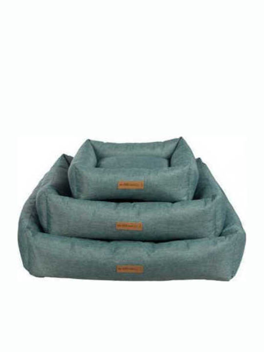 M-Pets Oleron Poof Dog Bed Blue 55x50cm.