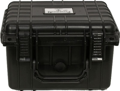 Poseidon Camera Suitcase in Black Color