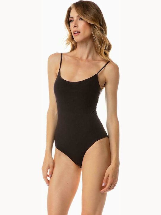 Minerva 90-91950 Bodysuit pentru femei Maro 90-91950-076