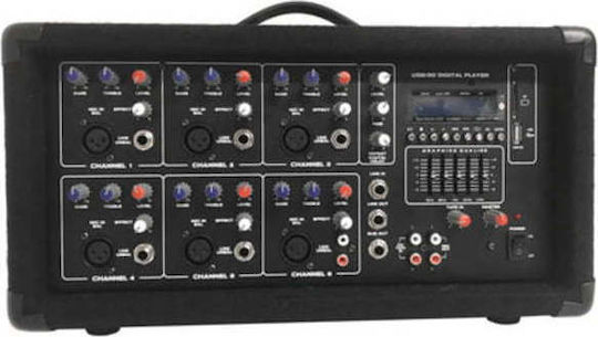 Fun Generation PM-6 6 XLR Inputs & Bluetooth