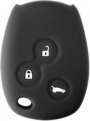 Θήκа за ключ Type-3 от Силикон с 3 Бутона за Рено в Многоцветен Цвят