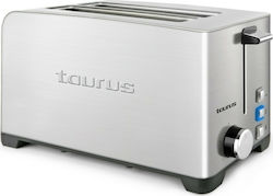 Taurus MyToast Duplo Legend 2R Φρυγανιέρα 2 Θέσεων 1400W Inox