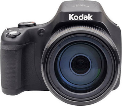 Kodak PixPro AZ901 Kompakte Kamera 20MP Optischer Zoom 90x mit Bildschirmgröße 3" und Videoauflösung 1920 x 1080 Pixel Schwarz