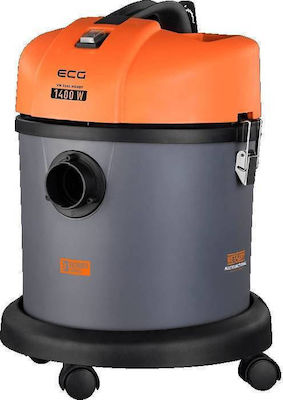 ECG Wet-Dry Vacuum for Dry Dust & Debris 1400W with Waste Container 20lt