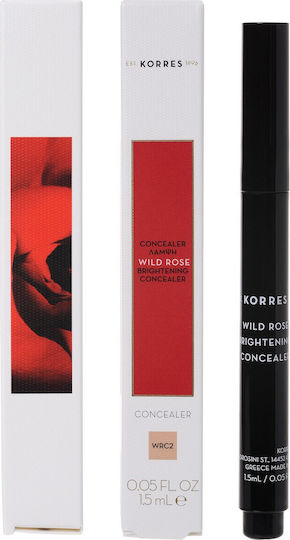 Korres Wild Rose Brightening Liquid Concealer WRC2 1.5ml