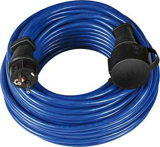 Brennenstuhl Cablu de prelungire cu role cu lungimea de 25m Diametru 3 x 1.5mm² Rezistent la apă Albastru