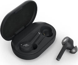 iFrogz Airtime Pro In-ear Bluetooth Handsfree Căști cu Rezistență la Transpirație și Carcasă de Încărcare Negrα