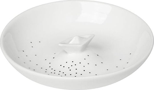 Rader Διακοσμητικό Μπωλ Πορσελάνης Λευκό 9.5x9.5x3.5cm