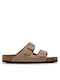 Birkenstock Arizona Soft Footbed Oiled Leather Δερμάτινα Ανδρικά Σανδάλια Tabacco Brown Regular Fit
