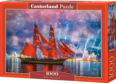 Red Frigate Puzzle 2D 1000 Stücke