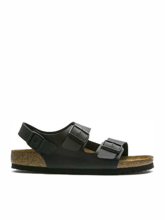 Birkenstock Milano Birko-Flor Sandalen Schwarz