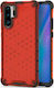 Hurtel Honeycomb Back Cover Πλαστικό 1.2mm Κόκκ...