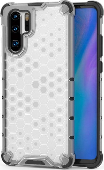 Hurtel Honeycomb Back Cover Πλαστικό Διάφανο (Huawei P30 Pro)