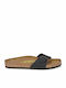 Birkenstock Madrid Birko-Flor Men's Sandals Black Regular Fit 0040791