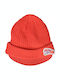 Kids Beanie Knitted Orange