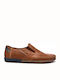 Boxer Men's Leather Moccasins Tabac Brown