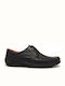 Boxer Men's Leather Moccasins Black