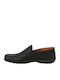 Boxer 15308 Men's Leather Moccasins Black