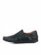 Boxer Men's Leather Moccasins Black