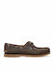 Timberland Classic 2 Eye Suede Ανδρικά Boat Shoes σε Καφέ Χρώμα