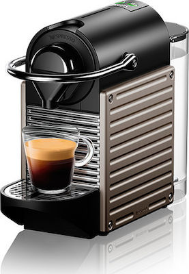 Krups Pixie Mașină de cafea cu capsule Nespresso Presiune 19bar Titan