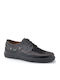 Boxer Men's Anatomic Leather Casual Shoes Black