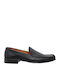 Boxer Men's Leather Loafers Black