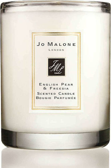 Jo Malone Lumânare Aromată Borcan cu Aromă Pară engleză și frezie Alb 60gr 1buc