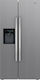 Teka Ψυγείο Ντουλάπα 516lt Total NoFrost Υ178.8xΠ89.5xΒ74.5εκ. Inox Rlf 74920