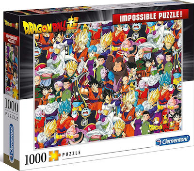 Impossible Dragon Ball Puzzle 2D 1000 Stücke