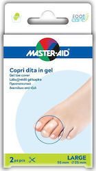 Master Aid Gel Toe Cover Gel για Κάλους 2τμχ Master Aid Gel Toe Cover Gel για Κάλους 2τμχ