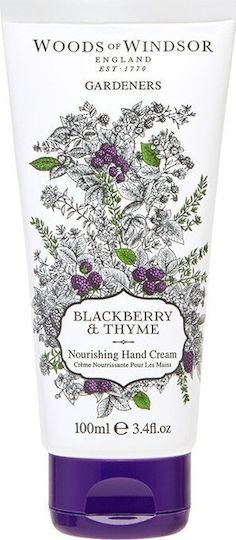 Woods Of Windsor Nourishing Ενυδατική Κρέμα Χεριών Blackberry & Thyme 100ml