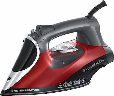 Russell Hobbs One Temperature Steam Iron 2600W with Continuous Steam 50g/min