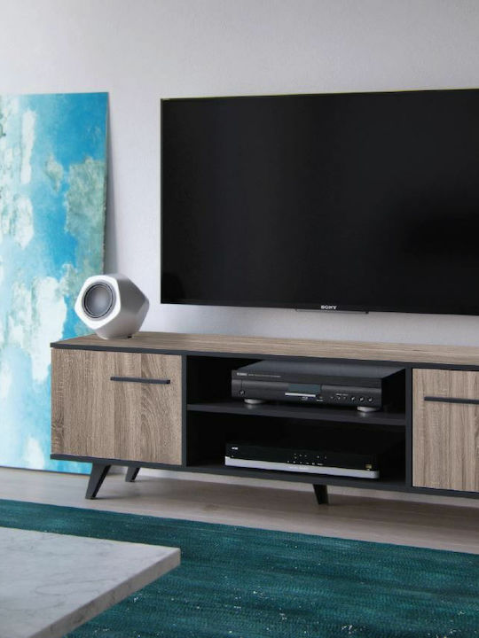 Έπιπλο Τηλεόρασης Valdo Μπεζ Μ151.40xΠ39.30xΥ46.20cm