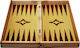 Argy Toys Backgammon Wooden with Checkers 50x50cm