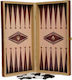 Argy Toys Backgammon Holz mit Spielsteinen 50x50cm