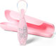 Babyono Βρεφικό Κουτάλι από Σιλικόνη σε Θήκη Pink
