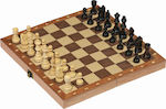 Goki Σκάκι από Ξύλο με Πιόνια 30x30cm