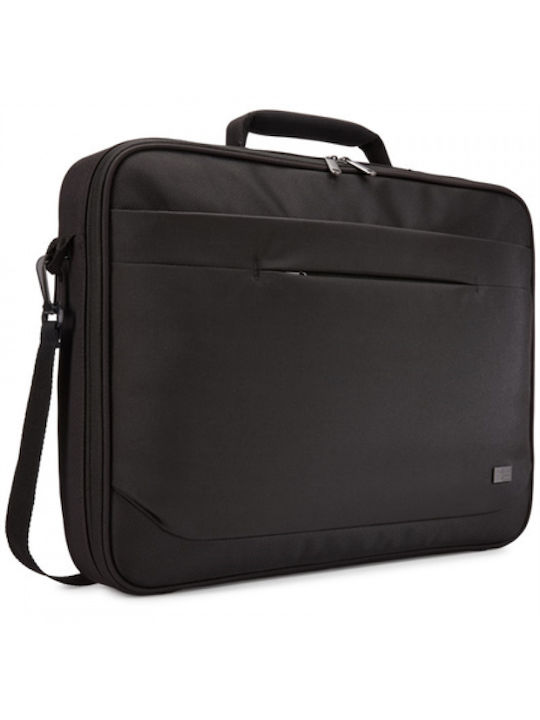Case Logic Advantage Tasche Schulter / Handheld für Laptop 17.3" in Schwarz Farbe