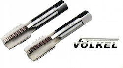 Voelkel 03312 Hand Taps HSS 1/4"x19 2pcs Voelkel 03312 Hand Taps HSS 1/4"x19 2pcs