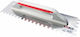 Benman Tile Spatula Inox Serrated 480x120mm wit...