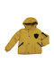 Joyce Kids Parka Long with Lining & Protection Hood Yellow