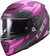 LS2 Breaker FF390 Beta Matt Purple Κράνος Μηχανής Full Face 1400gr με Pinlock και Sunvisor