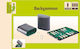 Natural Games Set De Backgammon Din Lemn cu Pioni 47x47cm